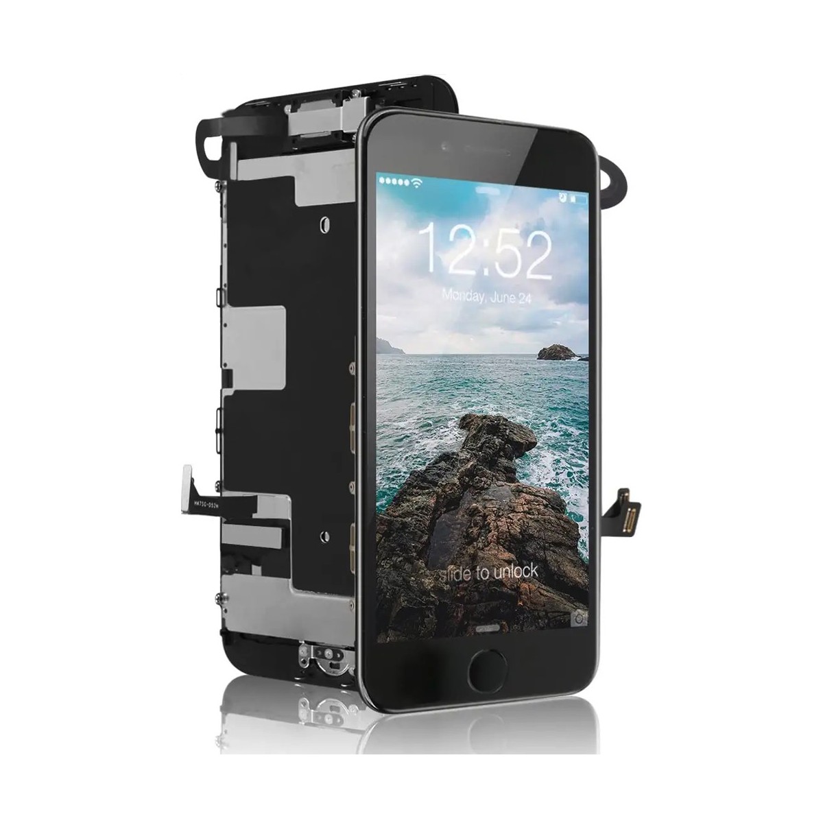 BLOC LCD POUR IPHONE SE 2020 NOIR ASSEMBLÉ VITRE TACTILE + ECRAN LCD SANS OUTILS BLOC LCD POUR IPHONE SE 2020 NOIR ASSEMBLÉ VITRE TACTILE + ECRAN LCD SANS OUTILS