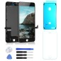 ECRAN LCD POUR IPHONE 8 PLUS NOIR + VITRE TACTILE SUR CHASSIS + OUTILS + JOINT + VERRE