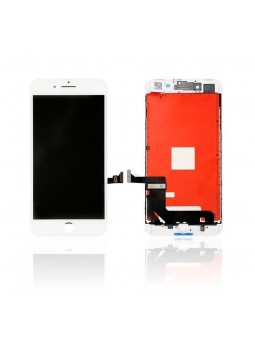 ECRAN LCD POUR IPHONE 8 PLUS BLANC + VITRE TACTILE SUR CHASSIS + OUTILS + JOINT + VERRE
