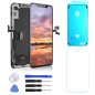 ECRAN LCD POUR IPHONE X/10 RETINA VITRE TACTILE SUR CHASSIS TFT + OUTILS + JOINT + VERRE 5D