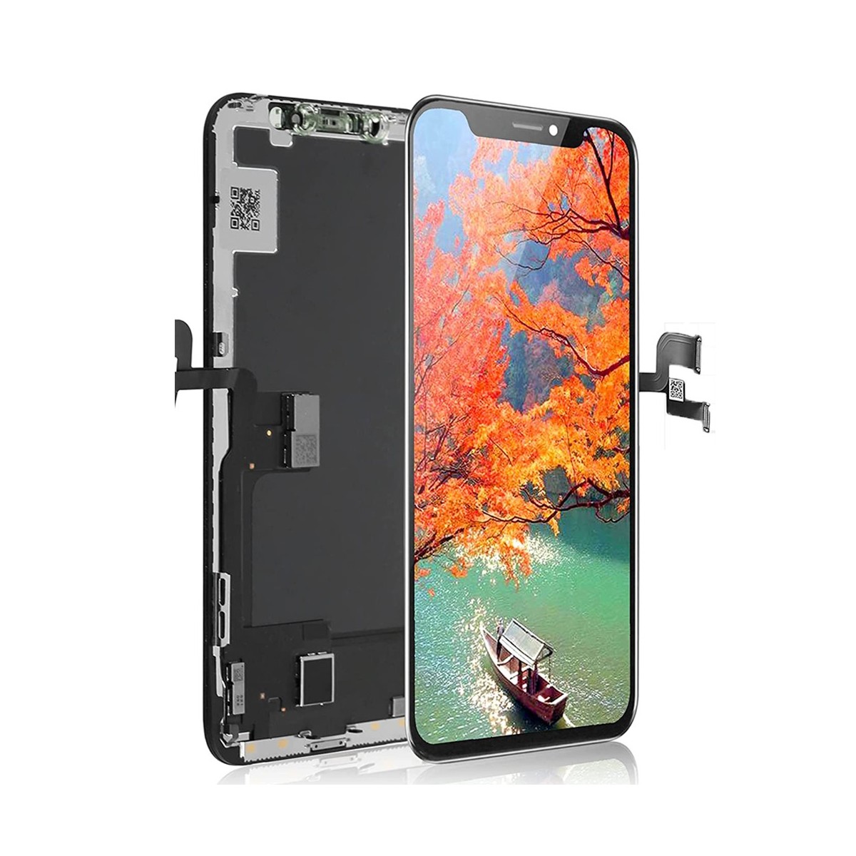 ECRAN POUR IPHONE XS NOIR TFT INCELL LCD VITRE TACTILE SUR CHASSIS SANS OUTILS