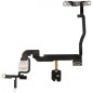Nappe capteur flash bouton power on off allumage flex button Iphone XS MAX
