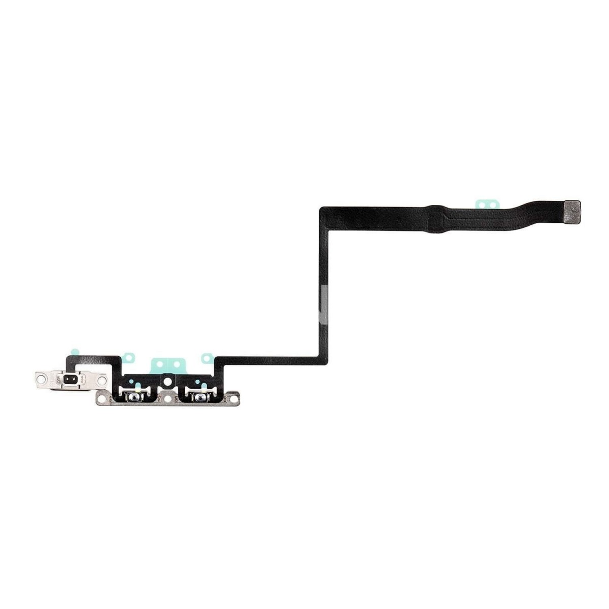 Nappe flex bouton volume vibreur avec pièce métallique assemblé pour iPhone 11 Pro Nappe flex bouton volume vibreur avec pièce métallique assemblé pour iPhone 11 Pro