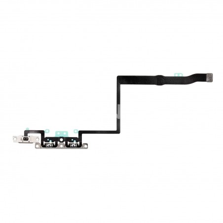 Nappe flex bouton volume vibreur avec pièce métallique assemblé pour iPhone 11 Pro