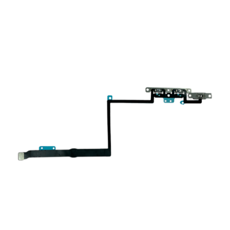 Nappe flex bouton volume vibreur avec pièce métallique assemblé pour iPhone 11 Pro Max