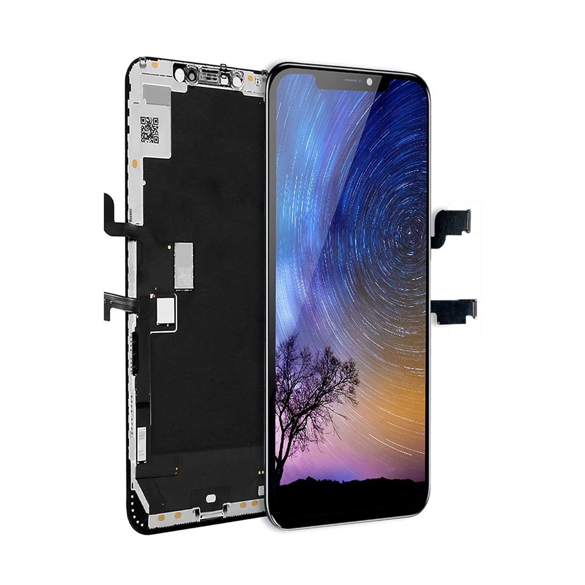 ECRAN POUR IPHONE XS MAX NOIR TFT INCELL LCD VITRE TACTILE SUR CHASSIS SANS OUTILS