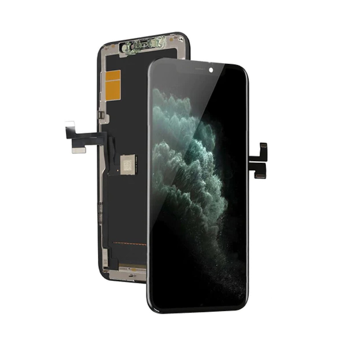 ECRAN OLED POUR IPHONE 11 PRO NOIR VITRE TACTILE SUR CHASSIS SANS OUTILS