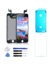 ECRAN LCD POUR IPHONE 6S NOIR RETINA + VITRE TACTILE COMPLET SUR CHASSIS + OUTILS + VERRE + JOINT