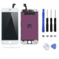 ECRAN LCD POUR IPHONE 6S BLANC RETINA + VITRE TACTILE COMPLET SUR CHASSIS + OUTILS + VERRE + JOINT ECRAN LCD POUR IPHONE 6S BLANC RETINA + VITRE TACTILE COMPLET SUR CHASSIS + OUTILS + VERRE + JOINT