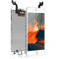 ECRAN LCD POUR IPHONE 6S PLUS BLANC RETINA + VITRE TACTILE SANS OUTILS