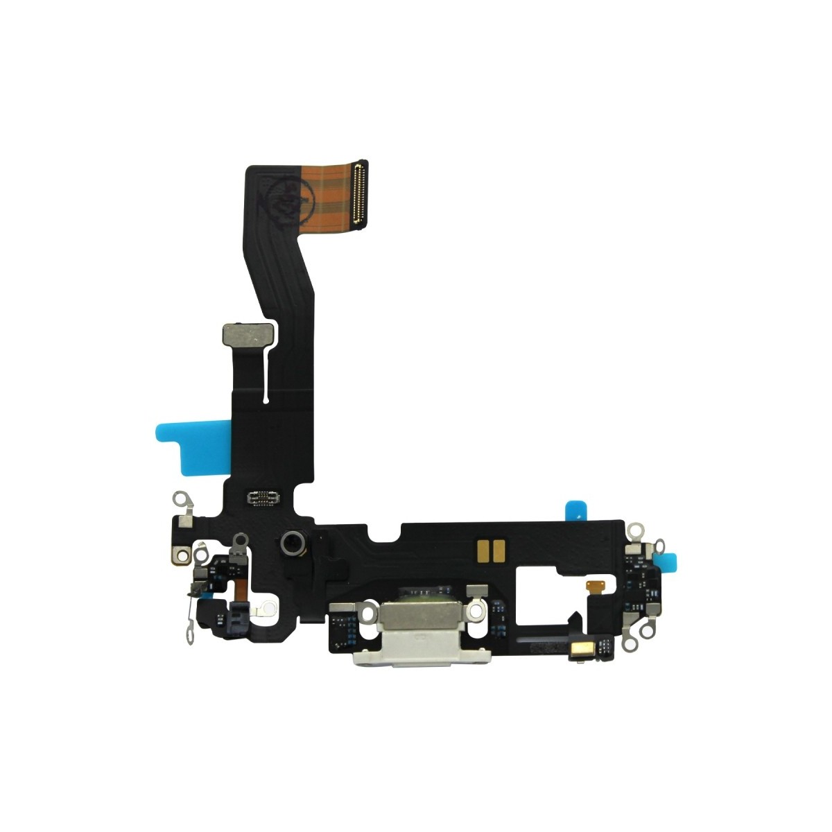 Nappe connecteur port de charge charging flex pour iPhone 12 Bleu Nappe connecteur port de charge charging flex pour iPhone 12 Bleu