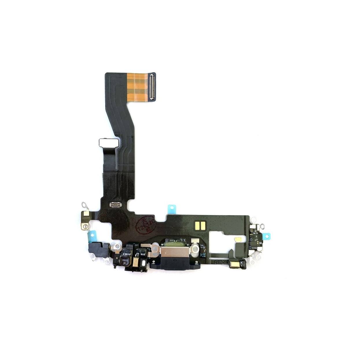 Nappe connecteur port de charge charging flex pour iPhone 12 Noir