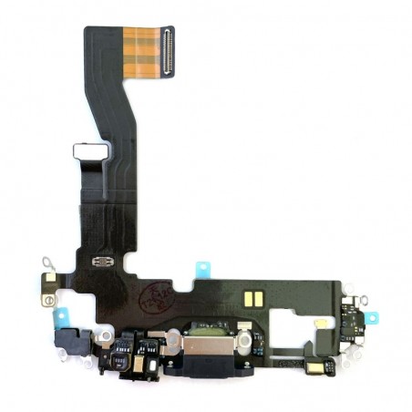 Nappe connecteur port de charge charging flex pour iPhone 12 Noir