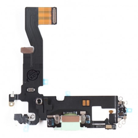 Nappe connecteur port de charge charging flex pour iPhone 12 Vert