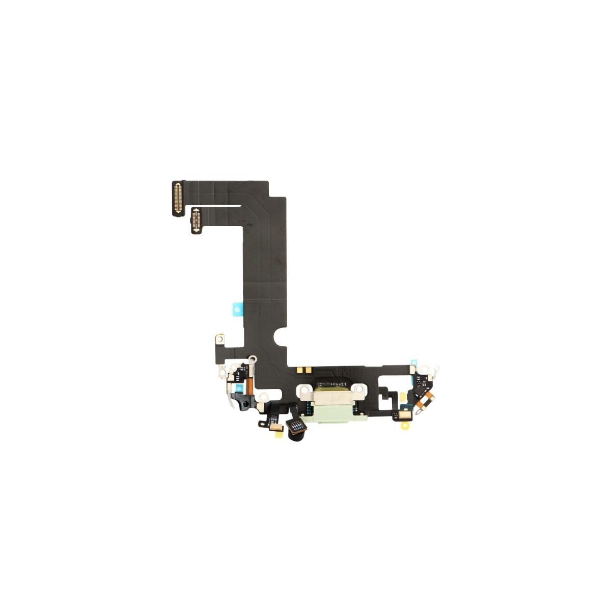 Nappe connecteur port de charge charging flex pour iPhone 12 Mini Vert Nappe connecteur port de charge charging flex pour iPhone 12 Mini Vert