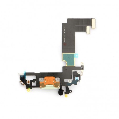Nappe connecteur port de charge charging flex pour iPhone 12 Mini Vert