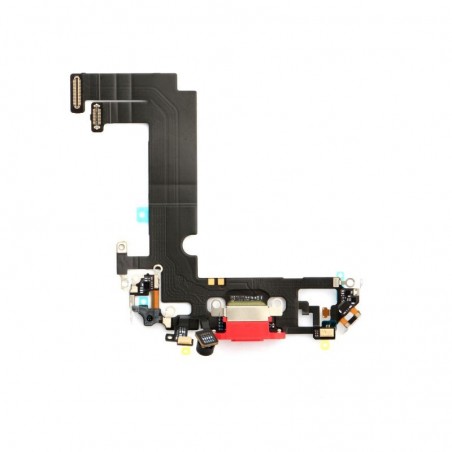 Nappe connecteur port de charge charging flex pour iPhone 12 Mini Rouge