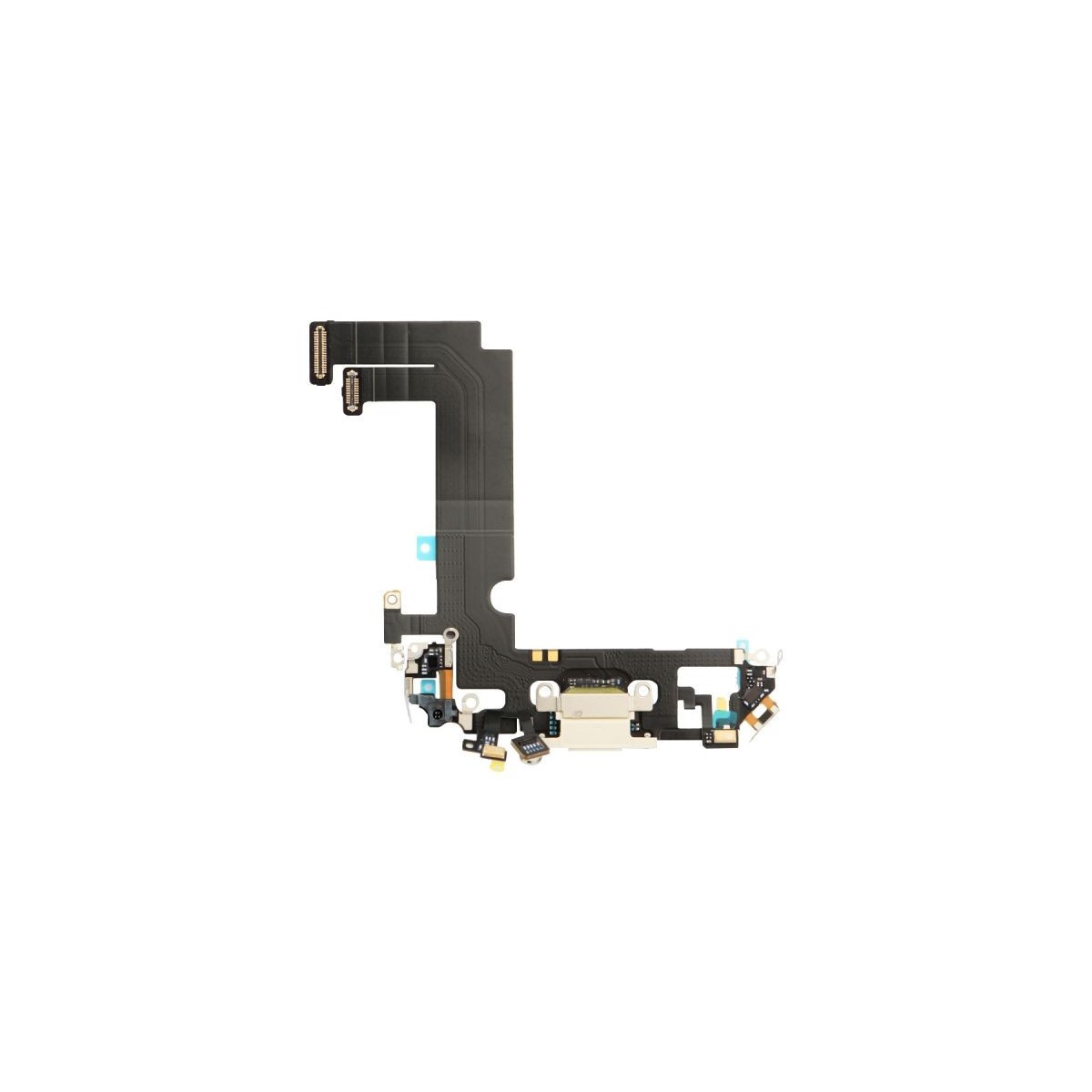 Nappe connecteur port de charge charging flex pour iPhone 12 Mini Blanc Nappe connecteur port de charge charging flex pour iPhone 12 Mini Blanc