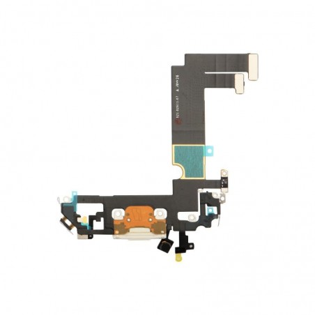 Nappe connecteur port de charge charging flex pour iPhone 12 Mini Blanc