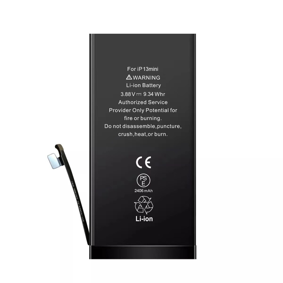 BATTERIE POUR IPHONE 13 MINI INTERNE NEUVE DE REMPLACEMENT SANS OUTILS