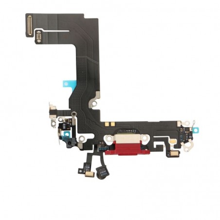 Nappe connecteur port de charge charging flex pour iPhone 13 Mini Rouge