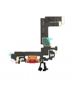 Nappe connecteur port de charge charging flex pour iPhone 13 Mini Rouge