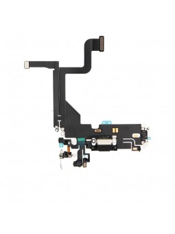 Nappe connecteur port de charge charging flex pour iPhone 13 Pro Noir