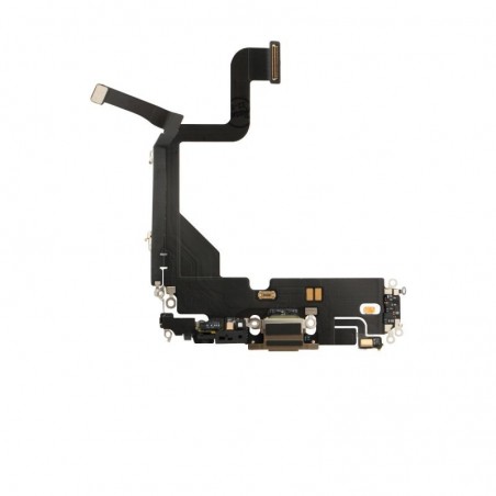 Nappe connecteur port de charge charging flex pour iPhone 13 Pro Or