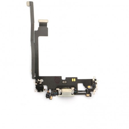 Nappe connecteur port de charge charging flex pour iPhone 12 Pro Max Argent