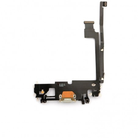 Nappe connecteur port de charge charging flex pour iPhone 12 Pro Max Argent