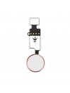 Bouton home fonctionnel (non factice) blanc-rose compatible iPhone 7 Plus
