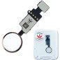 Bouton Home Fonctionnel avec Nappe Flex Compatible avec iPhone 7 Blanc-Or Home Button de Rechange Bouton Home Fonctionnel avec Nappe Flex Compatible avec iPhone 7 Blanc-Or Home Button de Rechange