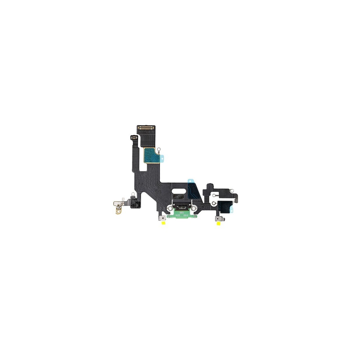 Nappe connecteur port de charge charging flex pour iPhone 11 Vert Nappe connecteur port de charge charging flex pour iPhone 11 Vert