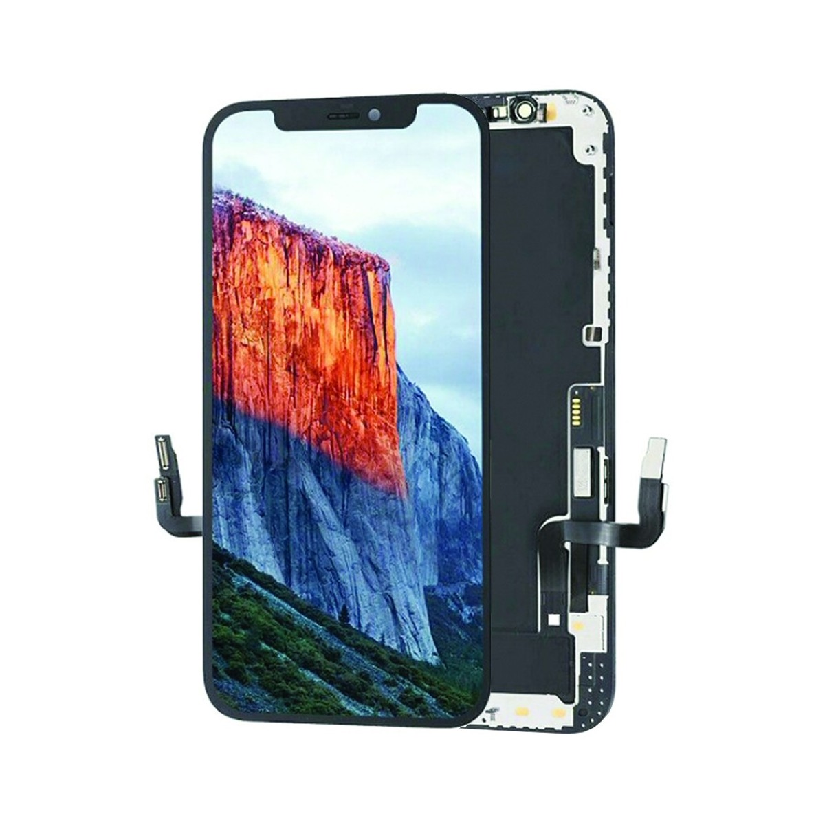 ECRAN LCD POUR IPHONE 12 INCELL VITRE TACTILE SUR CHASSIS NOIR SANS OUTILS