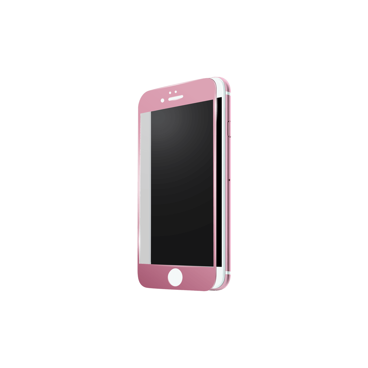 Verre Trempé intégral Rose Pour iPhone 7 Plus Recouvre à 100% la face avant Verre Trempé intégral Rose Pour iPhone 7 Plus Recouvre à 100% la face avant