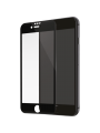 Verre Trempé intégral 5D Noir Pour iPhone 7 / 8 Recouvre à 100% la face avant