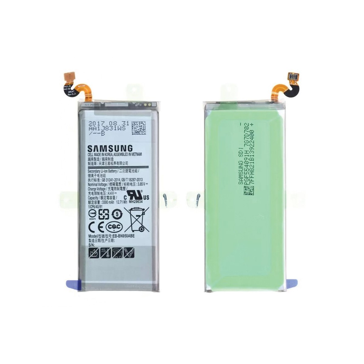 Batterie pour Samsung Galaxy Note 8 (N950F)