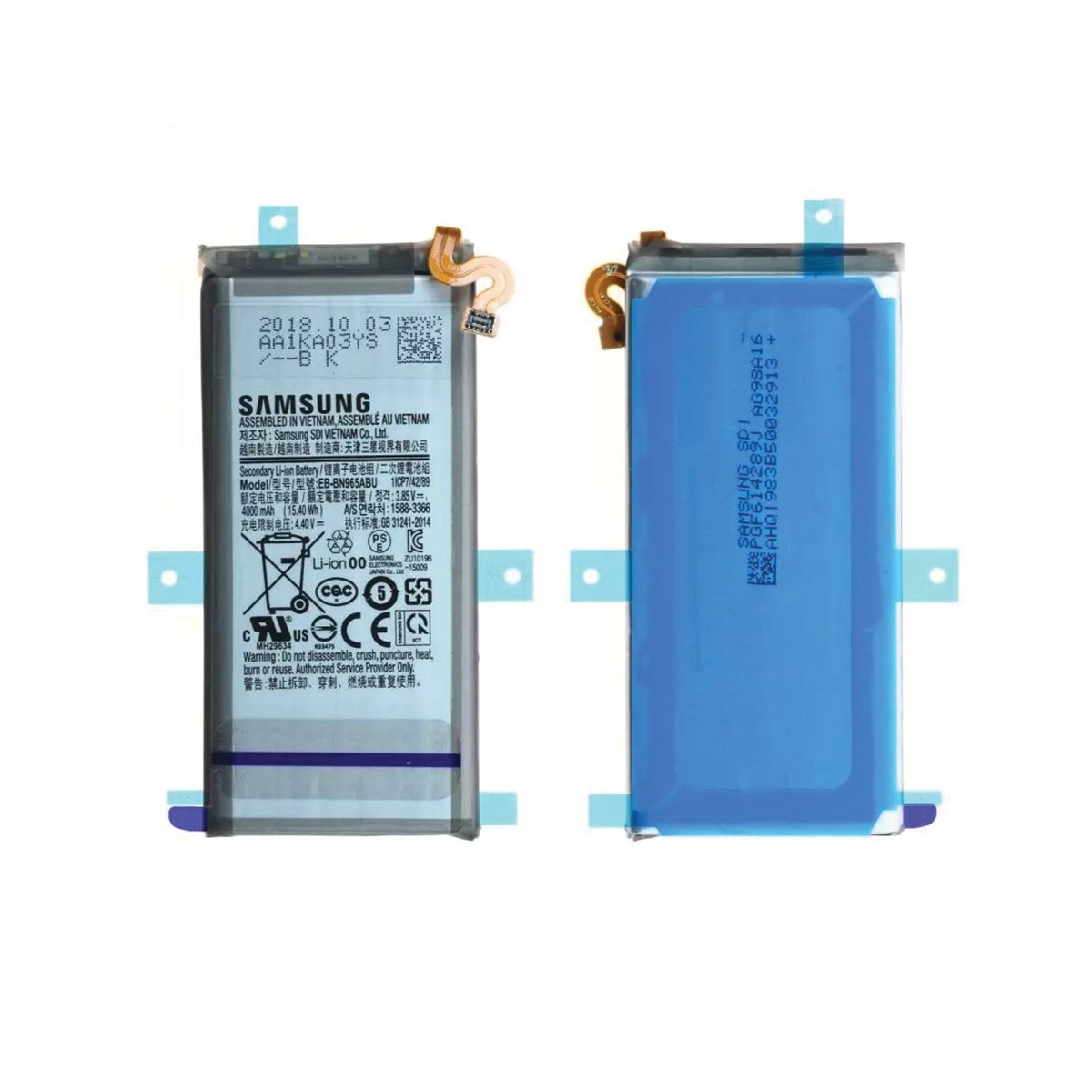 Batterie pour Samsung Galaxy Note 9 (N960F)