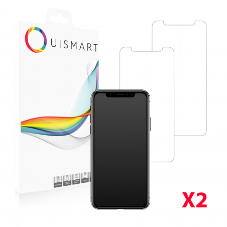 Lot de 2 Verres Trempés Pour iPhone XS Max / 11 Pro Max Avec Blister