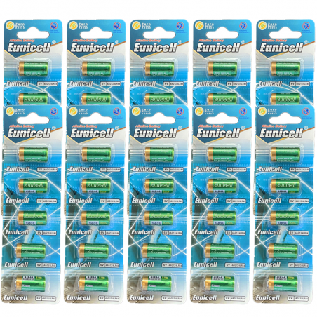 Lot de 50 Piles Alcaline 4LR44 4AG13 6V Eunicell