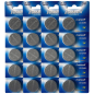 Lot de 20 Piles EUNICELL CR2450 CR 2450 DL2450 ECR2450 BR2450 5029LC