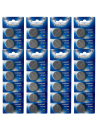 Lot de 40 Piles EUNICELL CR2450 CR 2450 DL2450 ECR2450 BR2450 5029LC