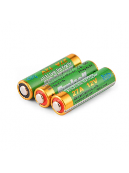 Lot de 100 Piles EUNICELL Alcaline 12V A27 27A