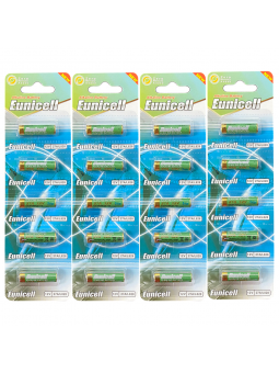 Lot de 20 Piles EUNICELL Alcaline 12V A27 27A