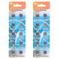 Lot de 20 Piles EUNICELL LR44 AG13 A762 Lot de 20 Piles EUNICELL LR44 AG13 A762