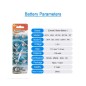 Lot de 30 Piles EUNICELL LR44 AG13 A762 Lot de 30 Piles EUNICELL LR44 AG13 A762