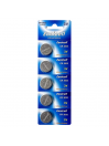 Lot de 5 Piles EUNICELL CR2032 BR2032 DL2032