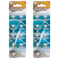 Lot de 20 Piles Eunicell Alcaline AG7 G7 LR927,395 1,55V Lot de 20 Piles Eunicell Alcaline AG7 G7 LR927,395 1,55V