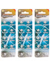 Lot de 30 Piles Eunicell Alcaline AG7 G7 LR927,395 1,55V