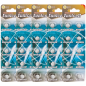 Lot de 50 Piles Eunicell Alcaline AG7 G7 LR927,395 1,55V Lot de 50 Piles Eunicell Alcaline AG7 G7 LR927,395 1,55V